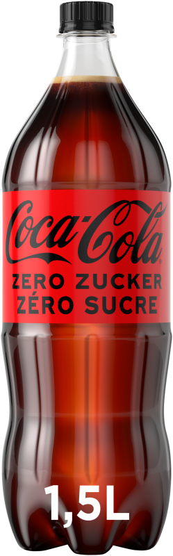 Coca-Cola zero 1,5 Lt PET (6er Harass)