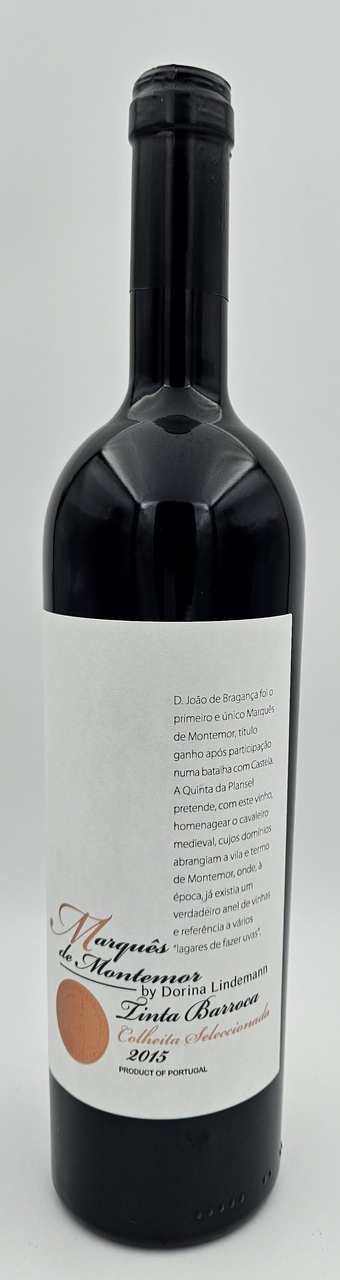 Tinta Barroca Marques De Montemor Colheita Seleccionada Vinho Regional