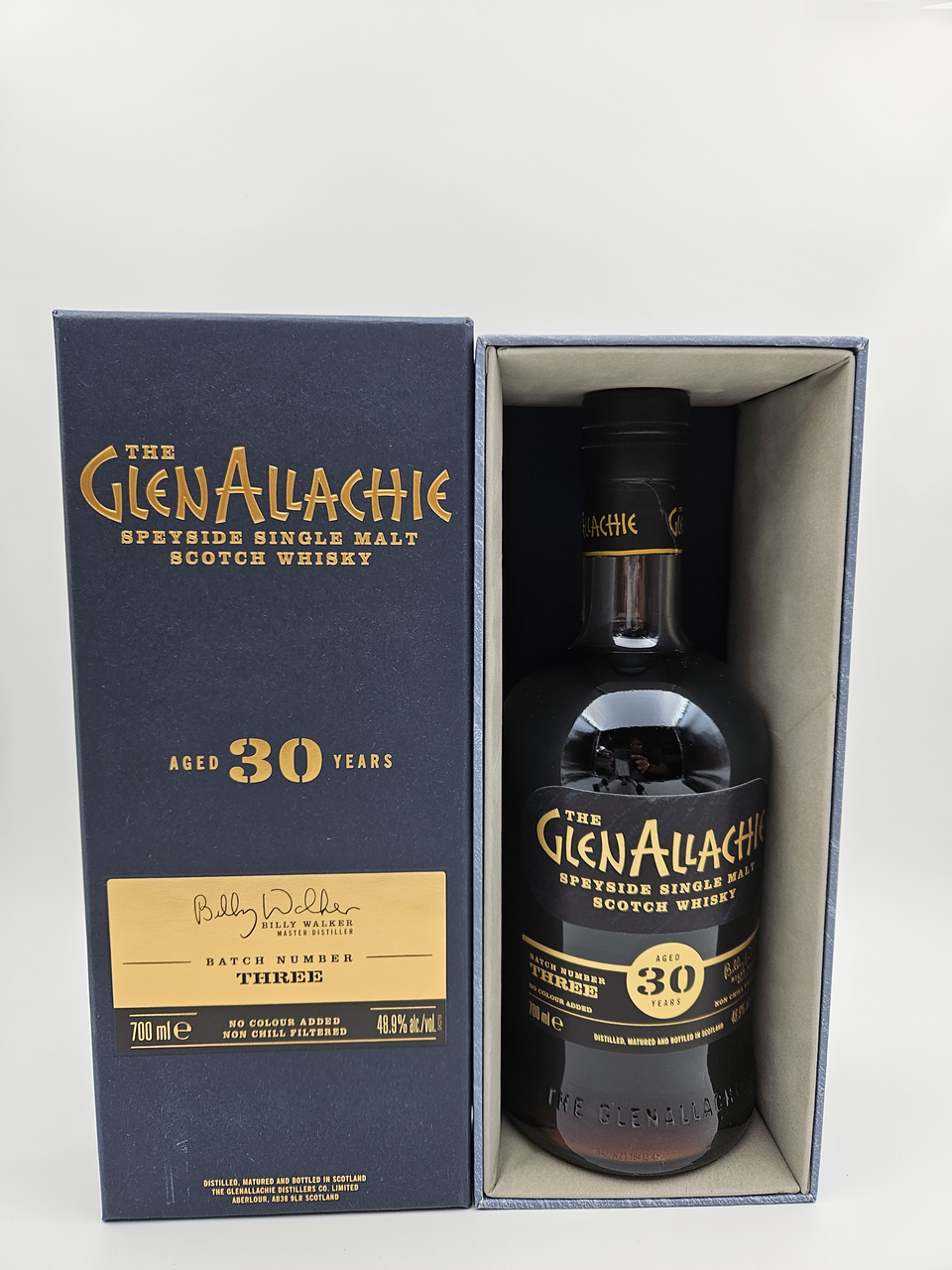 The Glenallachie Years Old Speyside Single Malt Batch Number Three