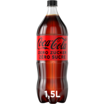 Coca-Cola zero 1,5 Lt PET (6er Harass)