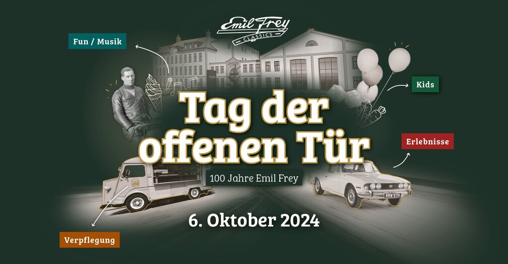 Degustation im Clubraum des Emil Frey Classics Center
