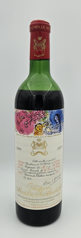 Château Mouton-Rothschild AC
1er grand Cru classé, P 93
Bestand  1 Flasche