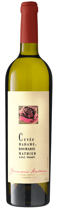 Cuvée Madame Rosmarie Blanc AOC Valais
Adrian Mathier, Salgesch