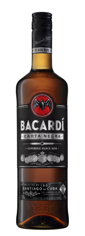 Rum Bacardi black
Carta Negra Superior Rum