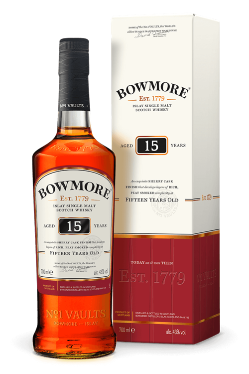 Bowmore 15 years old 'Darkest'
Single Islay Malt