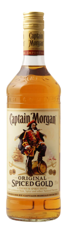Captain Morgan Rum, Spiced Gold