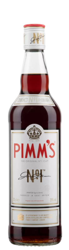 Pimm's No. 1, Kräuterlikör auf Ginbasis