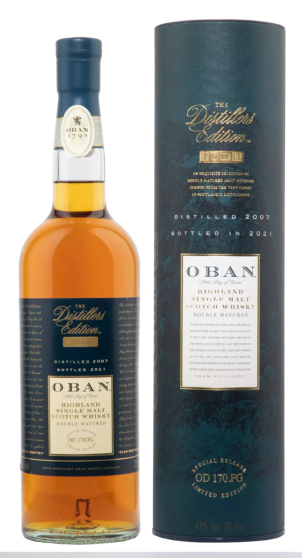 Oban Distillers Edition 
Single western Highland Malt