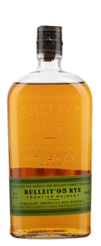 Bulleit 95 Rye Small Batch
Straight 95% Rye Mash Whiskey