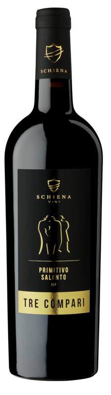 Primitivo Salento IGP "Tre Compari"
Schiena Vini Srl.