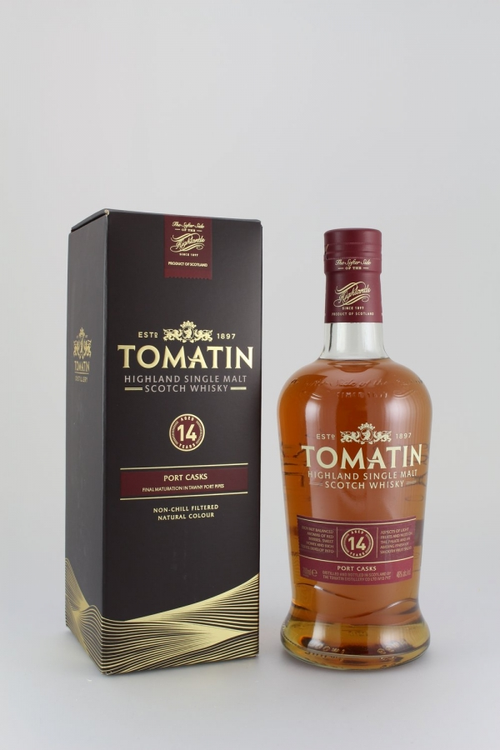 Tomatin Highland Single Malt Whisky
14  years old