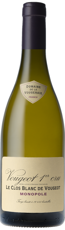 Clos Blanc de Vougeot AOC 1er Cru
Domaine de la Vougeraie
Monopole