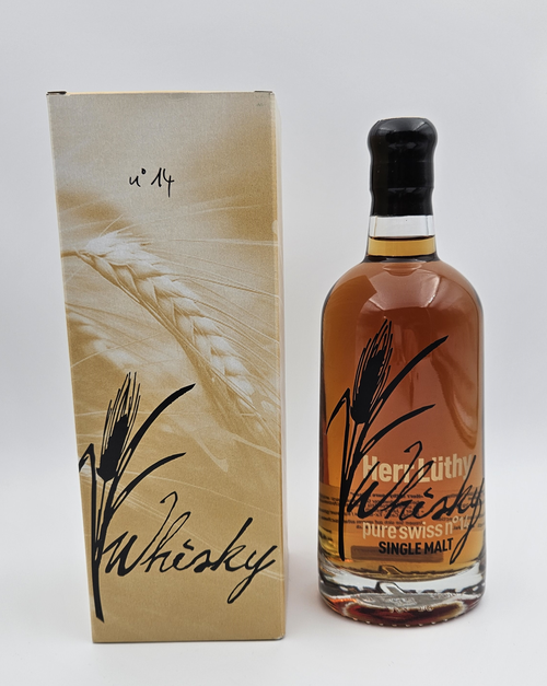Swiss single malt Whisky, Herr Lüthy No 14
Bauernhofbrennerei Lüthy, Muhen
