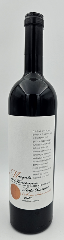 Tinta Barroca Marques de Montemor, Colheita Seleccionada
Vinho Regional Alentejano
Quinta da Plansel