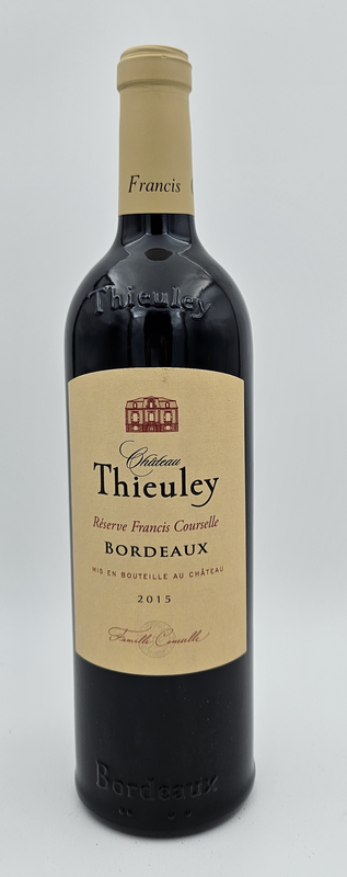 Bordeaux Rouge AOC, Réserve Francis Courselle
Château Thieuley
