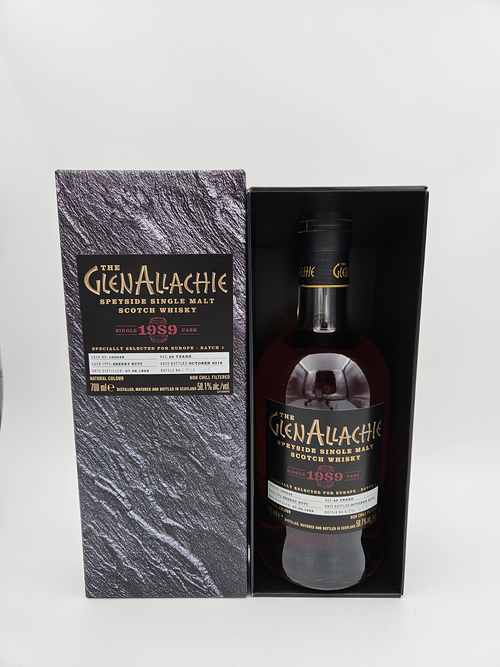 The GlenAllachie 1989 Cask 100049 Sherry Butt
Speyside Single Malt