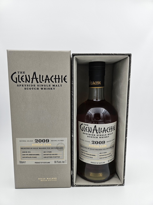 The GlenAllachie 2009 Cask 7674 Virgin Oak Barrel
Speyside Single Malt