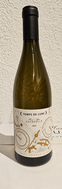 Temps de Lune blanc
ohne Schwefel
Marie und Sylvie Courselle
Ende Jahrgang noch 30 Flaschen