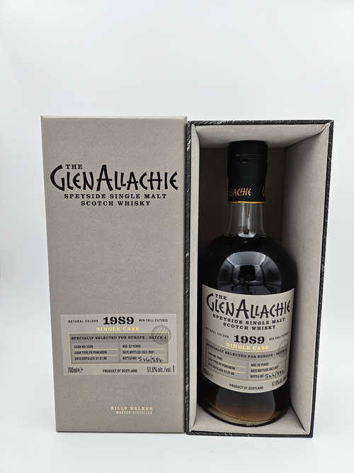 The GlenAllachie 1989 Cask 5585 Pedro Ximenez Puncheon
Speyside Single Malt