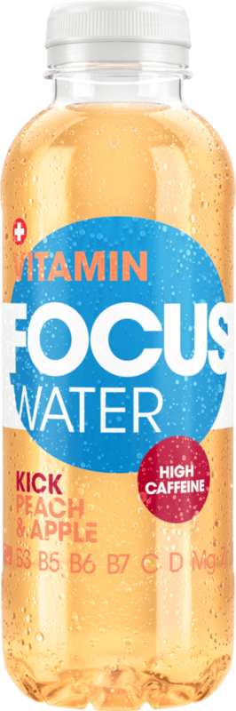 Focuswater Kick Pfirsich & Apfel *